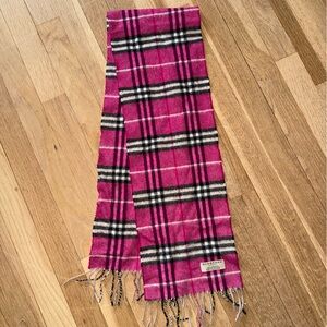 Burberry Children’s Pink Cashmere Scarf